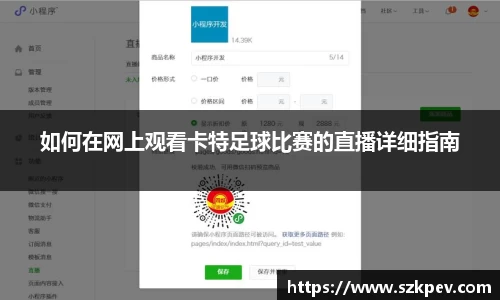 如何在网上观看卡特足球比赛的直播详细指南